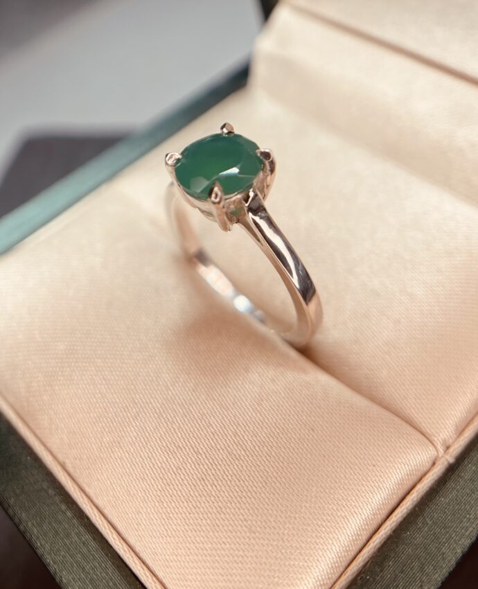 Bague ONYKA en argent sertie d’onyx – Image 5